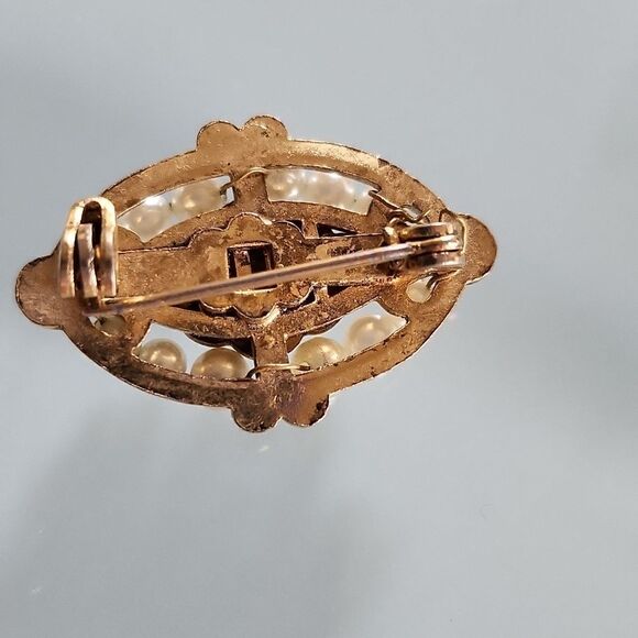 Lot of 3 Vintage Brooches/Pins - Picture 8 of 9